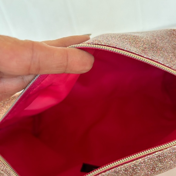 LANCÔME NWOT GLITTER MAKEUP COSMETIC BAG - Picture 9 of 9